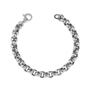 Bracciale Maglia Rolò da 7 mm