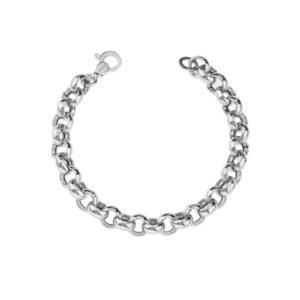Bracciale Maglia Rolò da 9 mm