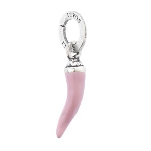 Charm Cornetto Smaltato Rosa