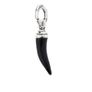 Charm Cornetto Smaltato Nero