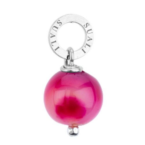 Charm Agata Striata Fuxia &Oslash; mm 10
