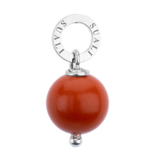 Charm Corallo Bamboo &Oslash; mm 10