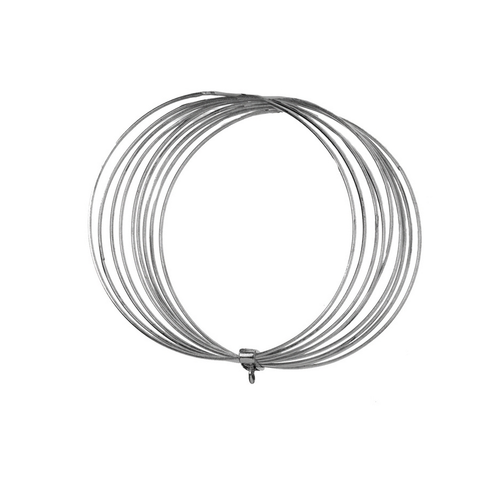 BM0784.jpg Bracciale 9 cerchi filo piatto - immagine 1