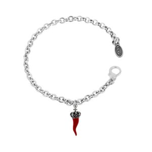 Bracciale con Corno Smaltato