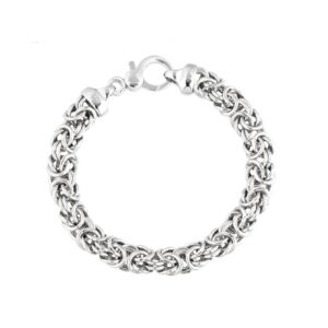 Bracciale Bizantina piatta piccola