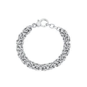 Bracciale Bizantina piatta piccola