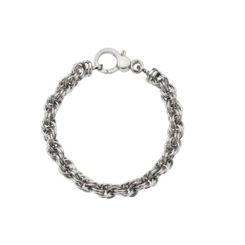 Bracciale Catene con anelli intrecciati