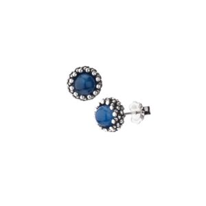 Orecchini "Luna" Agata Blu