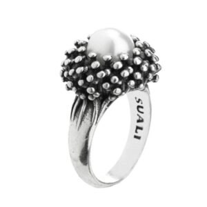 Anello "Luna" con Perla