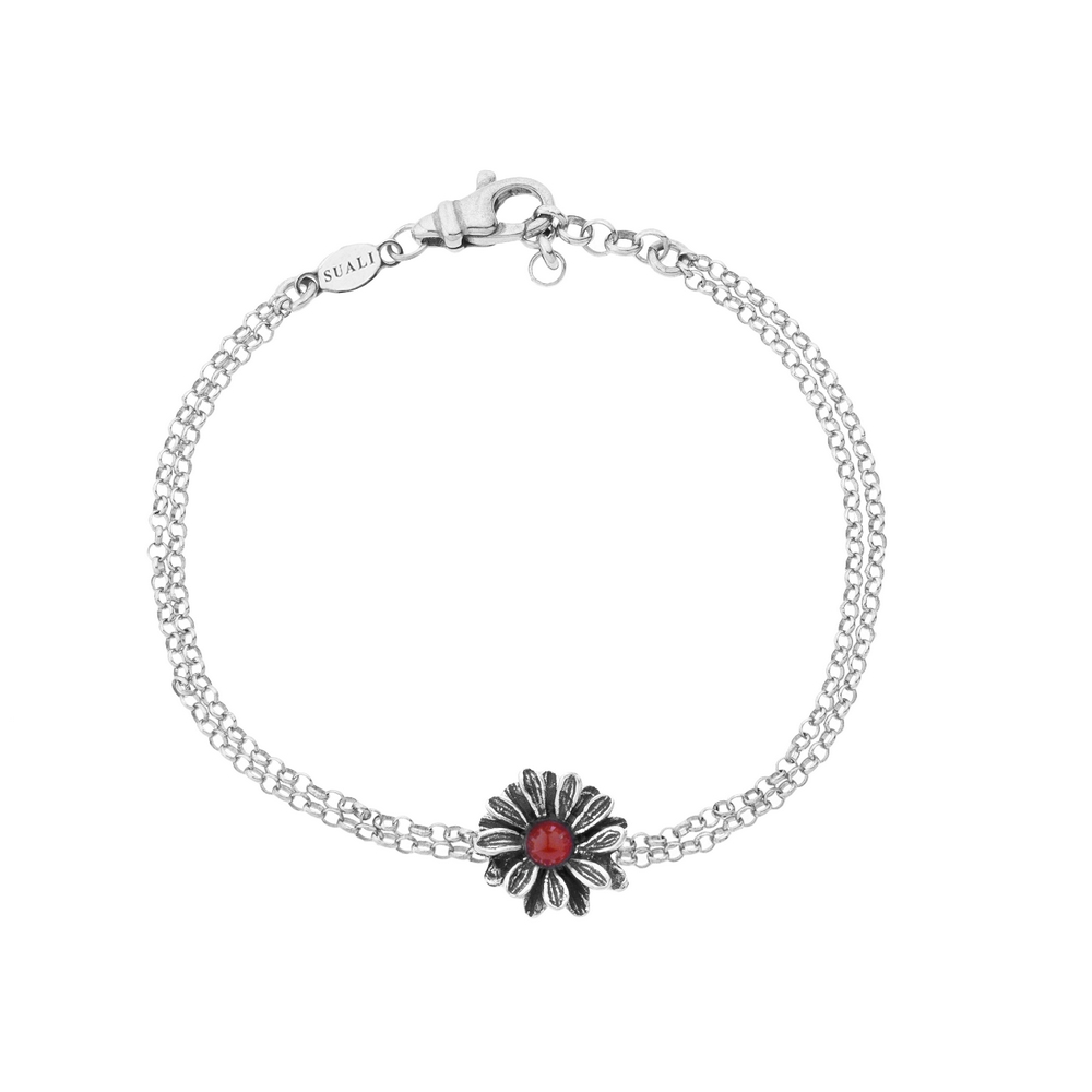 BM2581_7.jpg Bracciale Margherita con Corallo - immagine 1