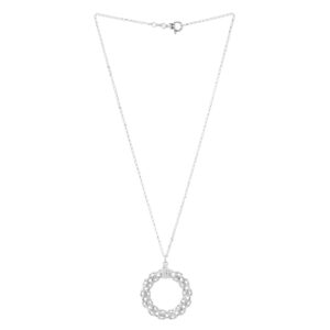 Collana con pendente maglia Bizantina