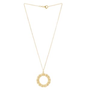 Collana con pendente maglia Bizantina