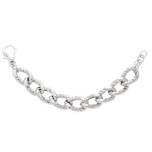 Bracciale maglia Grumetta battuta girata