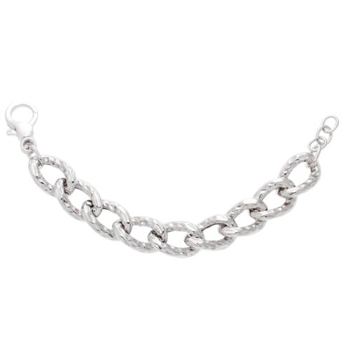 Bracciale maglia Grumetta battuta girata