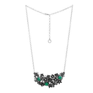 Collana "Primavera" Gemma Smeraldo Idrotermale
