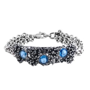 Bracciale "Mare" Gemma Acquamarina Idrotermale
