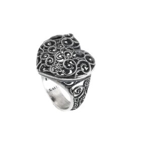 Anello Cuore Gambo Grande