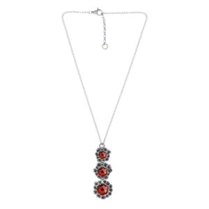 Collana "Quadrifoglio" con gemma