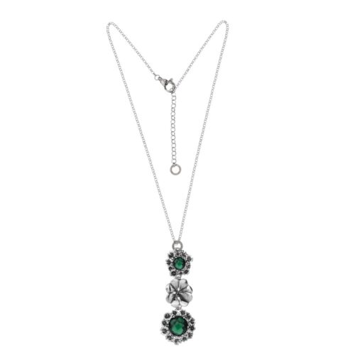 Collana "Quadrifoglio" con gemma