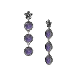 Orecchini "Iolitè" Gemme Crystal Zirconi