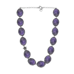 Collana "Iolitè" Gemme Crystal Zirconi