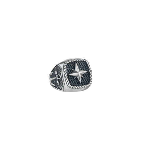 Anello Uomo Rosa dei Venti