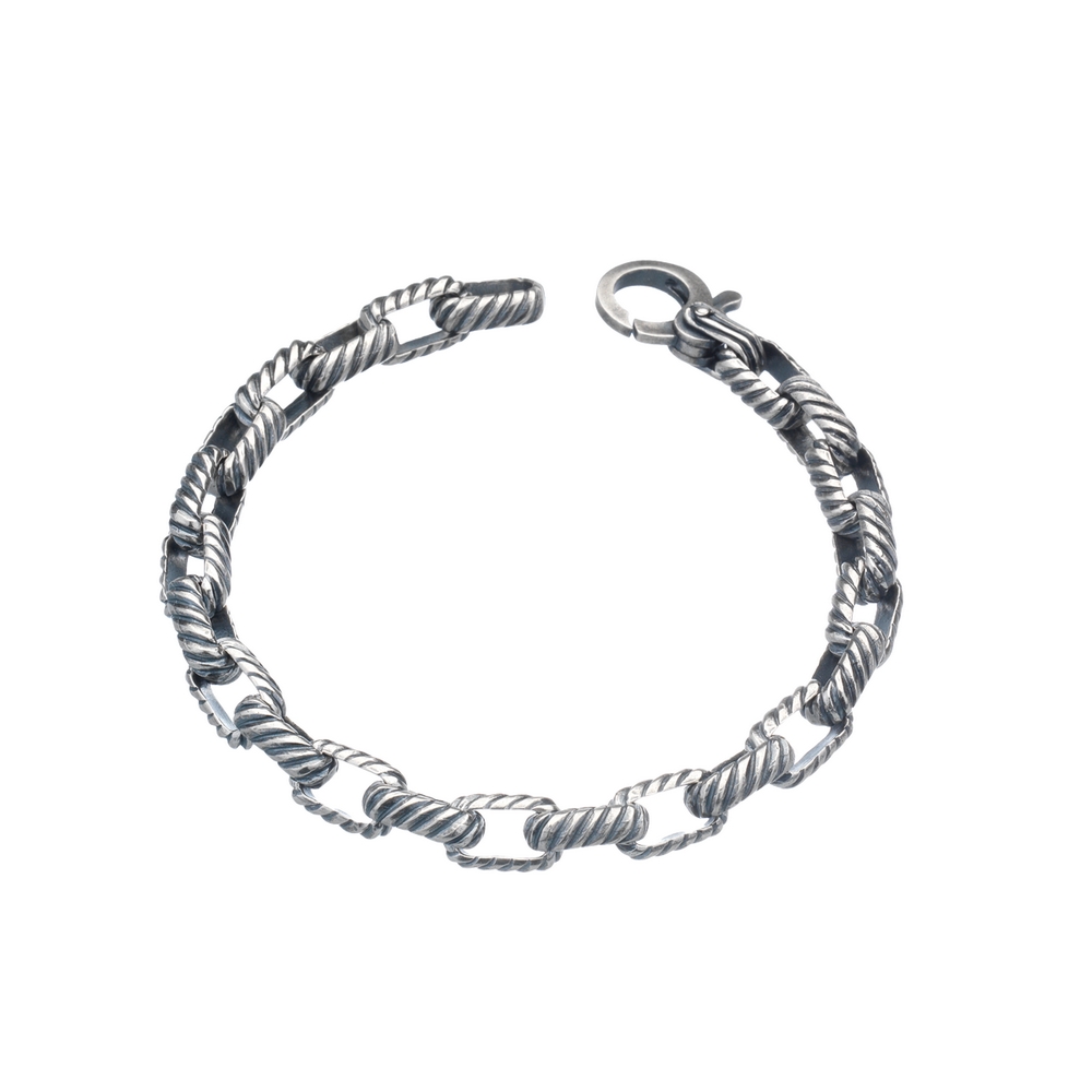 BM3103.jpg Bracciale Uomo rigato - immagine 1