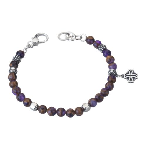 Bracciale pietre colorate