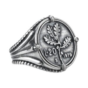 Anello Uomo "20 Lire"