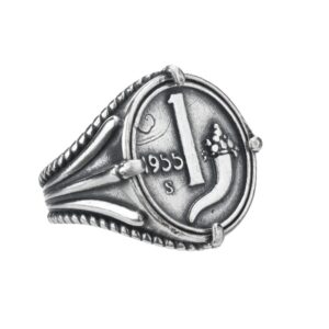 Anello Uomo "1 Lira"
