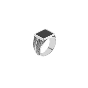 Anello Uomo con Onice