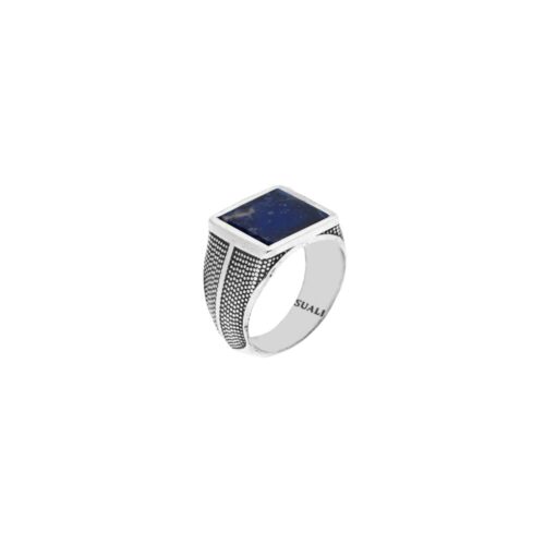 Anello Uomo con Sodalite