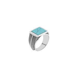 Anello Uomo con Turchese