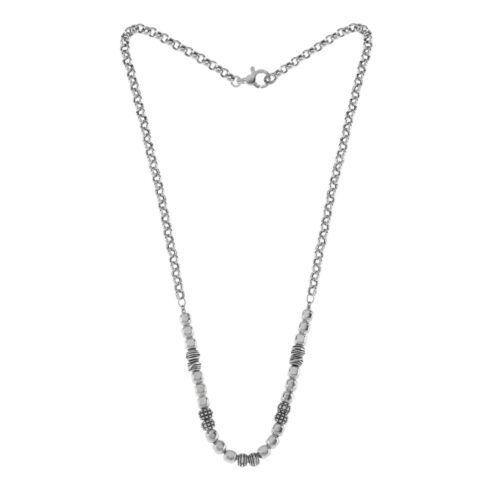 Collana con elementi in fusione