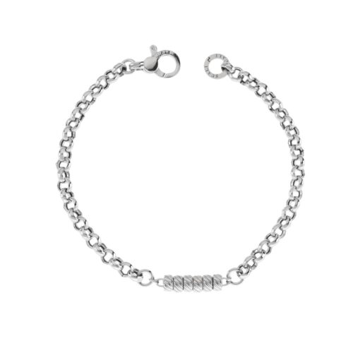 Bracciale Catena con elementi in fusione