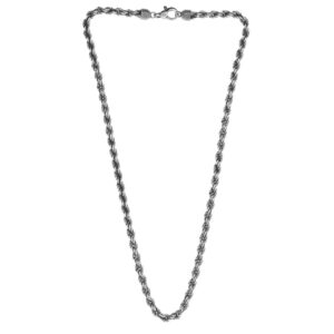 Collana Corda con elementi in fusione