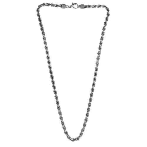 Collana Corda con elementi in fusione