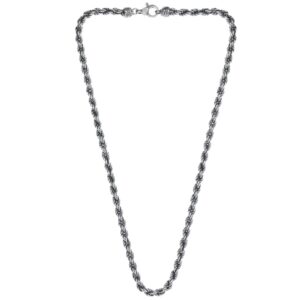 Collana Corda con elementi in fusione