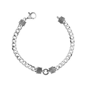Bracciale Uomo Catena con elementi in fusione