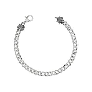 Bracciale Uomo Maglia con elementi in fusione