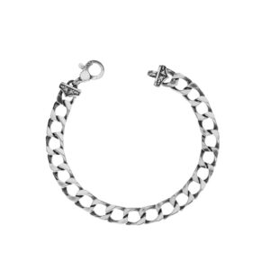 Bracciale Uomo Catena con riporti in fusione