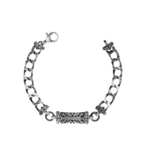 Bracciale Uomo Catena con elementi in fusione