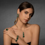 Bracciale "Quadrifoglio" con gemma - immagine 2
