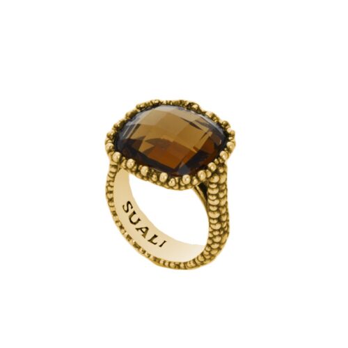 Anello "Alchimia" Crystal Brown