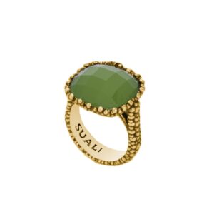 Anello "Alchimia" Crystal Light Green