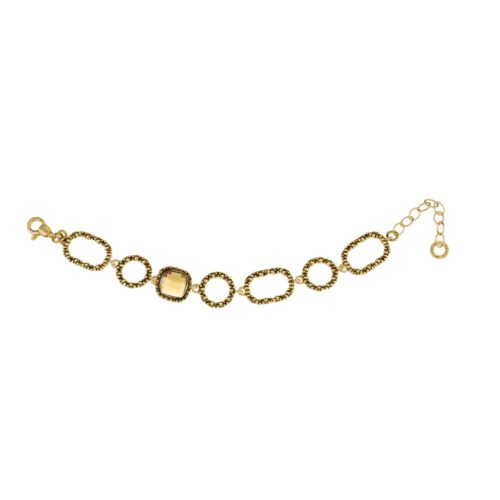 Bracciale "Alchimia"  Crystal Brown