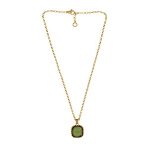 Collana "Alchimia" Crystal Light Green