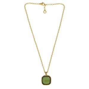 Collana "Alchimia" Crystal Light Green