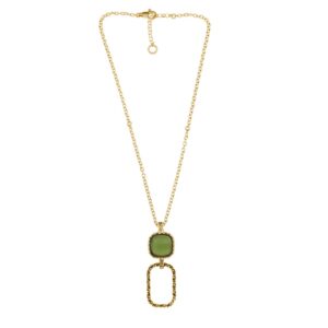 Collana "Alchimia" Crystal Green
