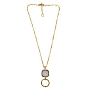 Collana "Alchimia" Crystal Light Pink